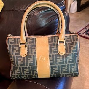 Fendi Vintage Medium Bowler Satchel PRISTINE shape